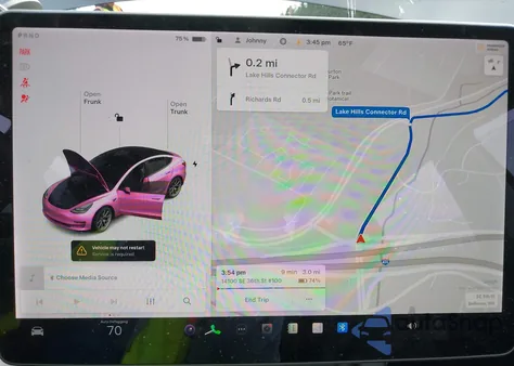 2021 Tesla Model 3 Long Range Dual Motor All-Wheel Drive z USA, uszkodzony, nr VIN 5YJ3E1EB4MF068002